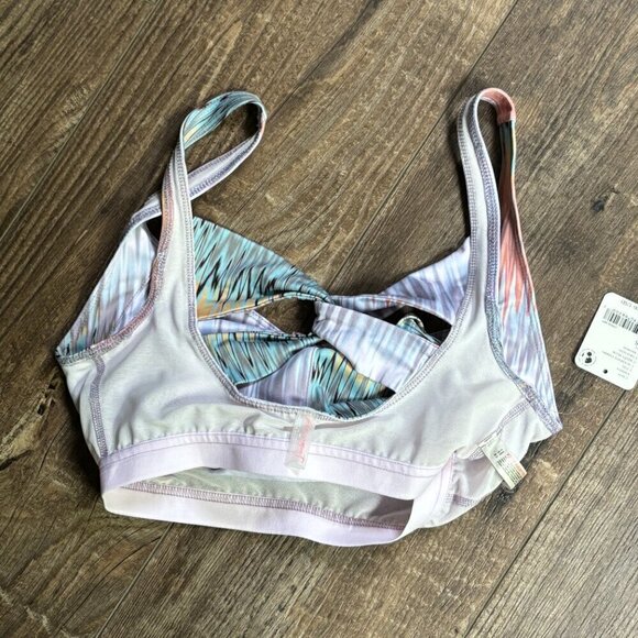 Free People Kindred Spirit Printed Tank Sunspace Combo Misty Plum Women's XS - Picture 8 of 10